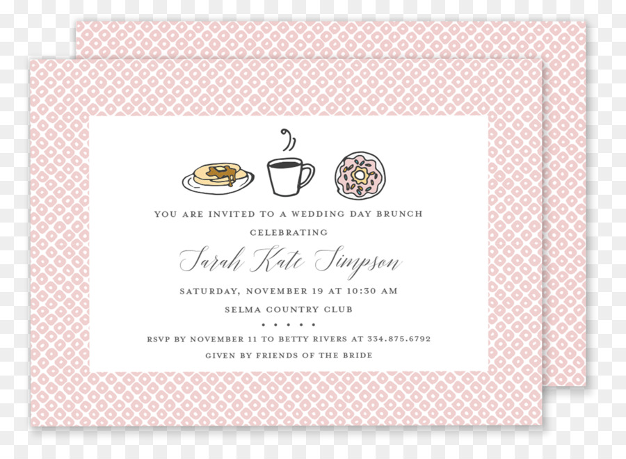 Papier，Invitation De Mariage PNG