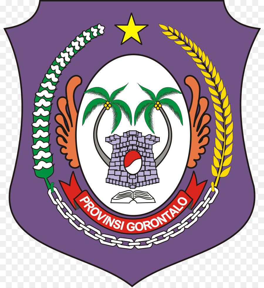 Emblème De La Province De Gorontalo，Emblème PNG