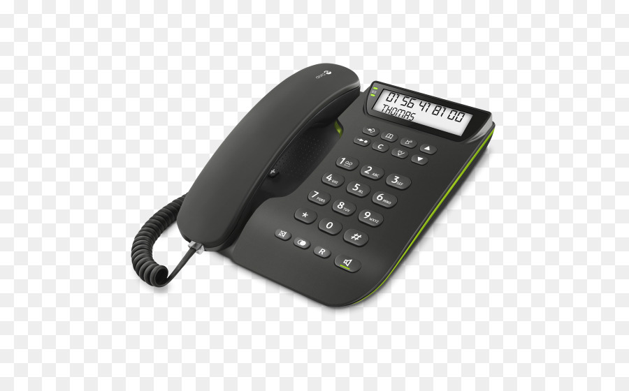 Téléphone Fixe Noir，Communication PNG