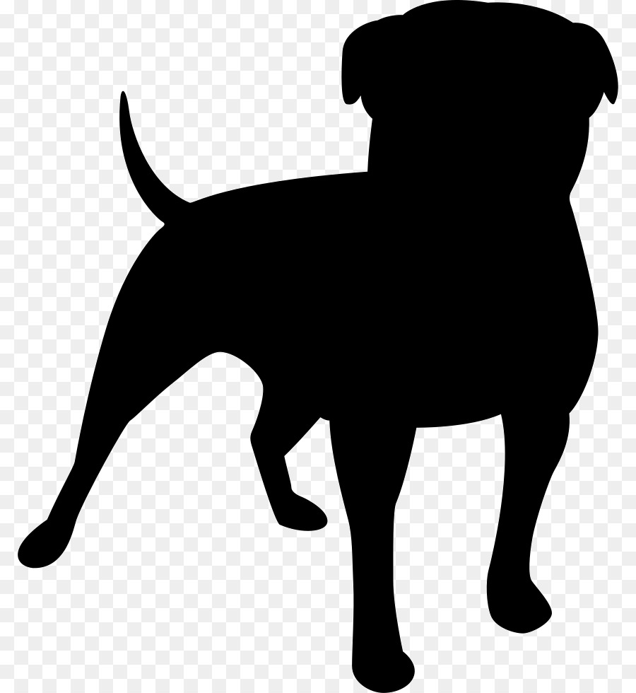 Silhouette De Chien，Animal De Compagnie PNG