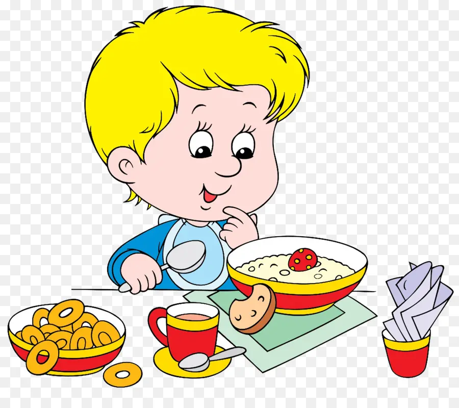 Enfant，Petit Déjeuner PNG