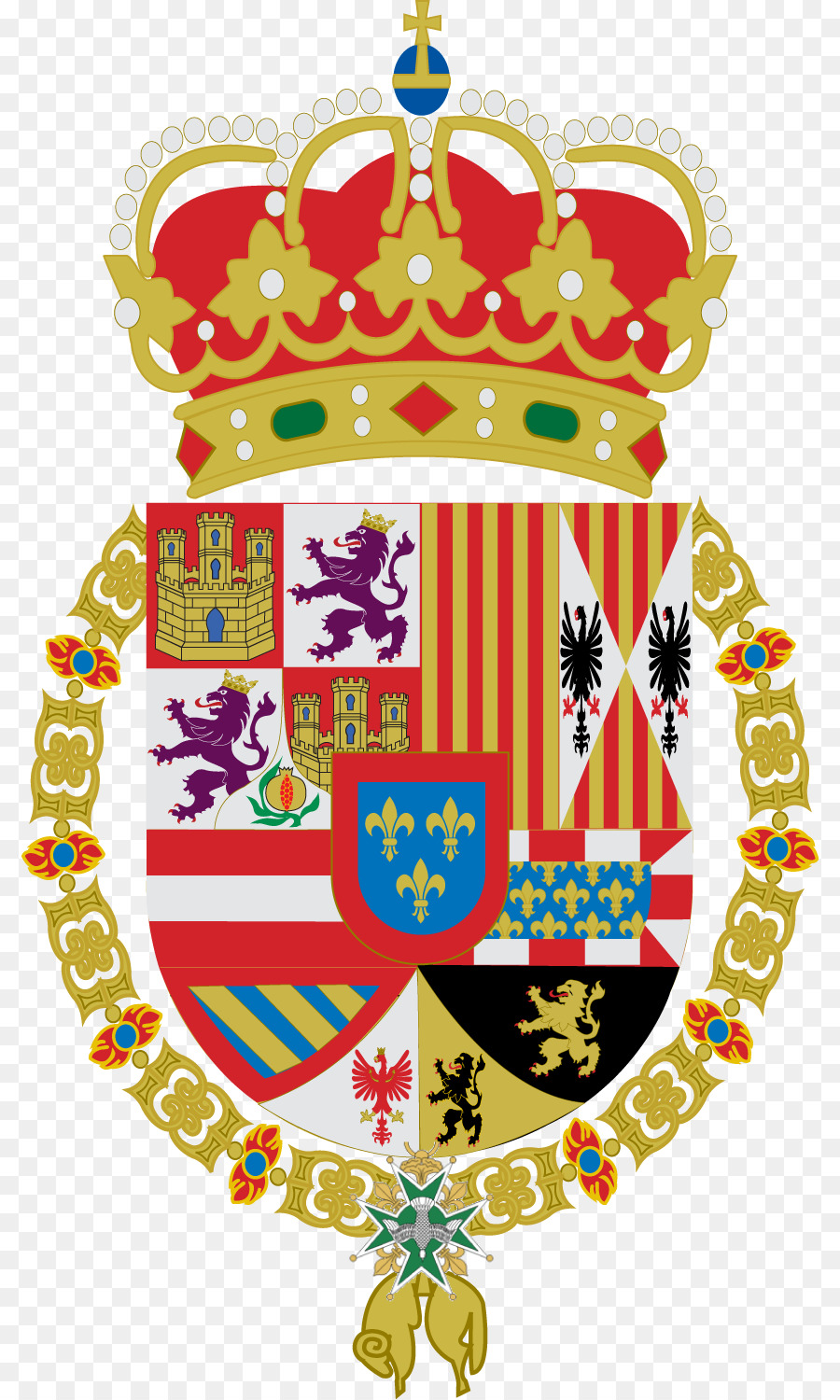 Espagne，La Monarchie D Espagne PNG