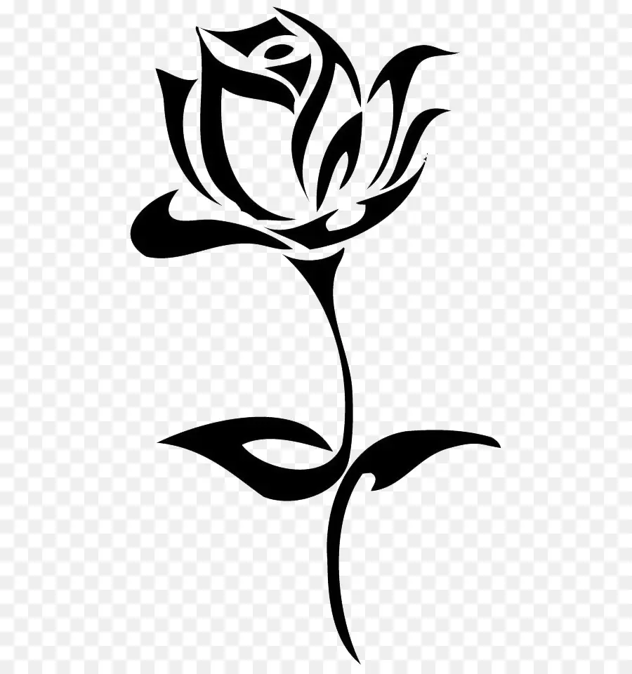 Rose，Noir PNG