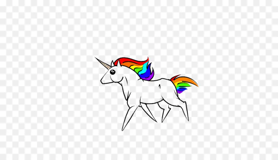 Licorne De Dessin Animé，Mythique PNG