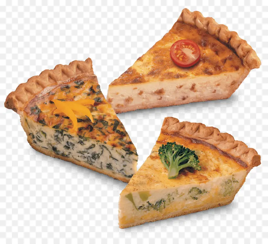 Tranches De Quiche，Pâtisserie PNG