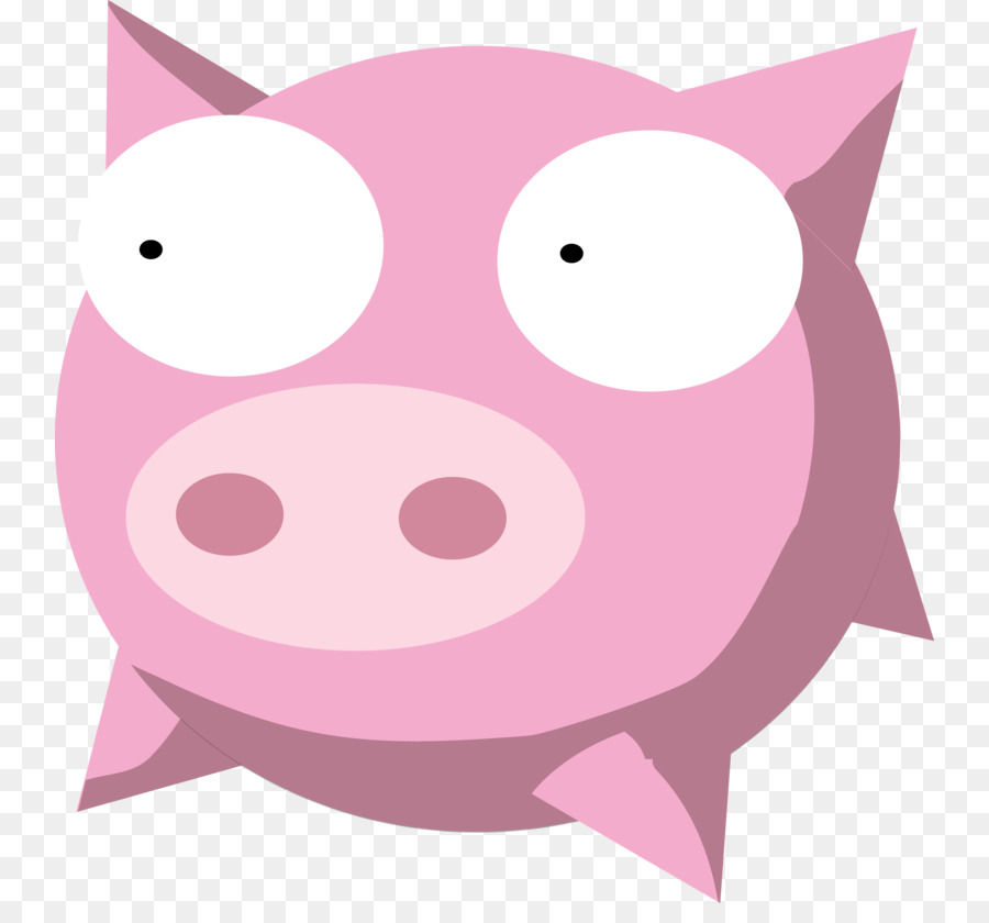 Mademoiselle Piggy，Cochon PNG