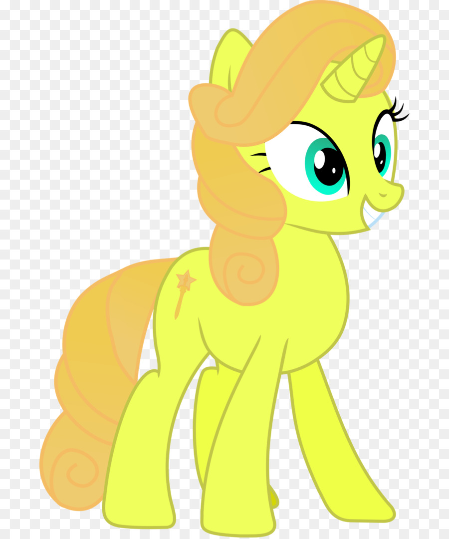 Licorne Jaune，Fantaisie PNG