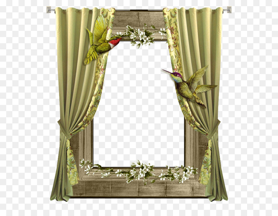 Fenêtre Décorative，Rideau PNG