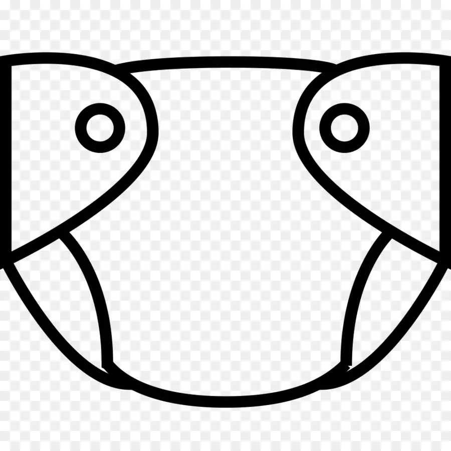 Visage De Grenouille，Contour PNG