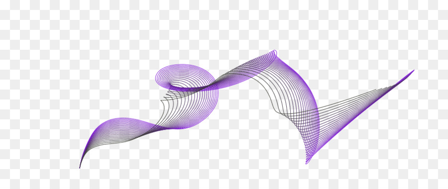 Lignes Abstraites，Violet PNG