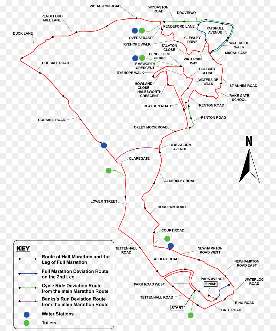 Marathon De Londres，Marathon PNG