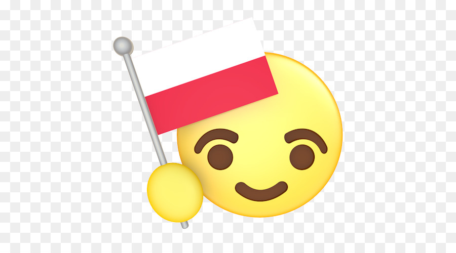 Emoji Avec Drapeau，Visage Souriant PNG