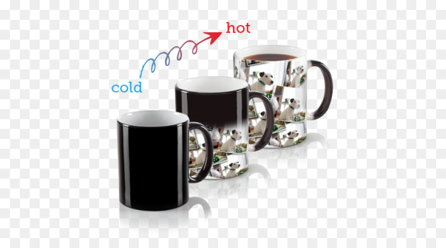 Tasses Aux Couleurs Changeantes，Chaud PNG