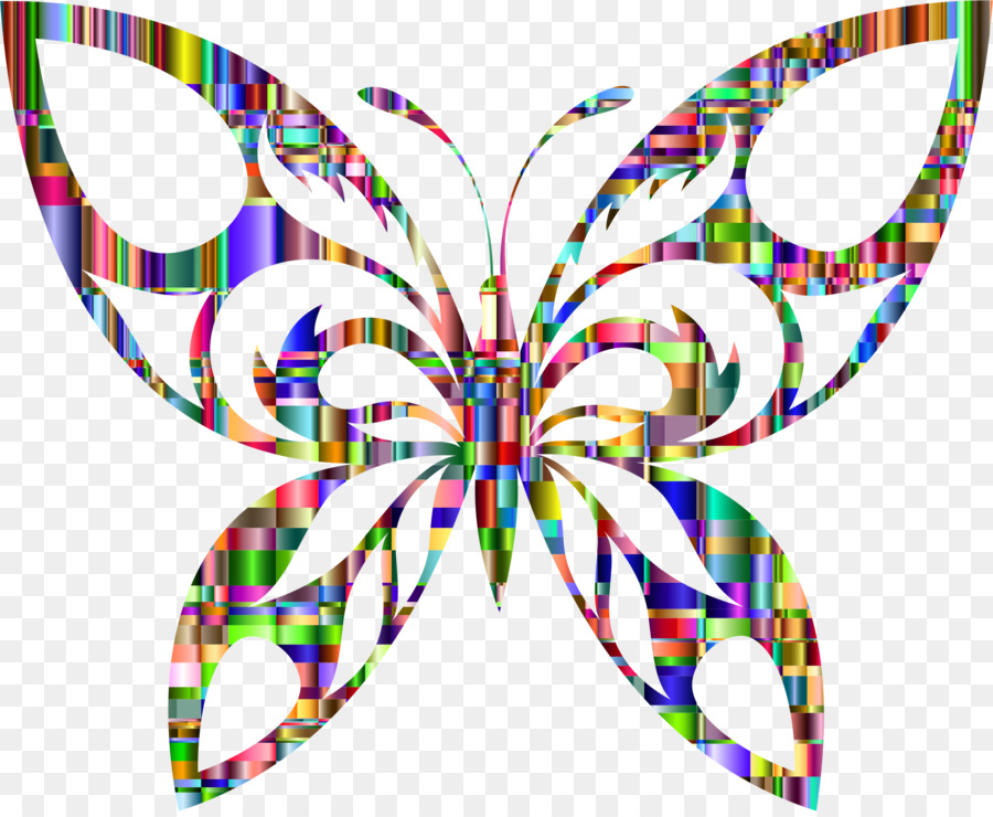 Papillon，Silhouette PNG