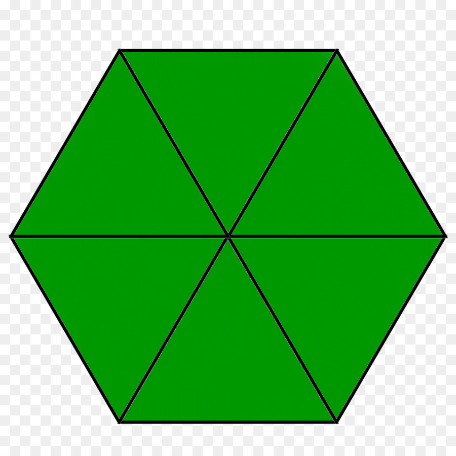 Hexagones，Vert PNG