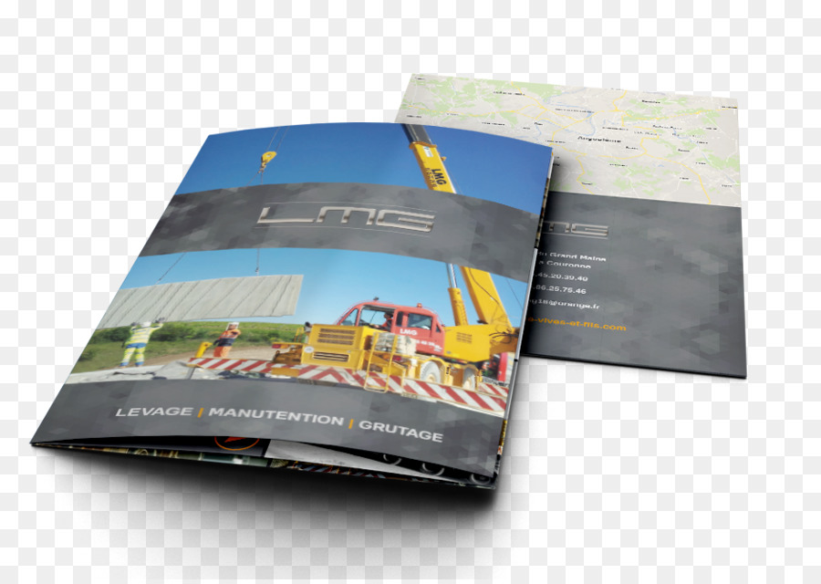 Brochure，Construction PNG