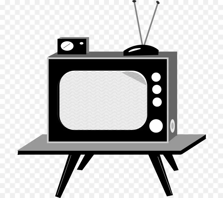 La Télévision，Tv Vintage PNG
