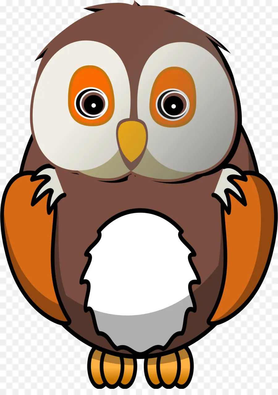 Chouette，Grand Hibou Gris PNG