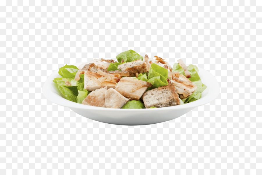 Salade César Au Poulet，Laitue PNG