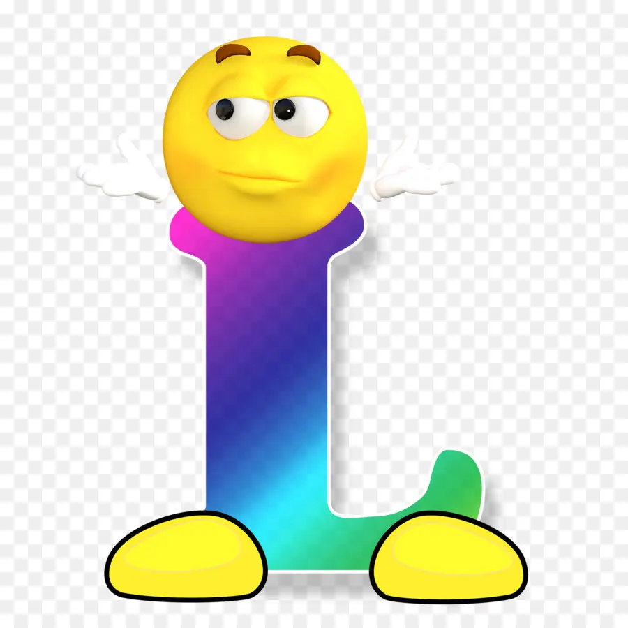 Lettre L Emoji，Alphabet PNG