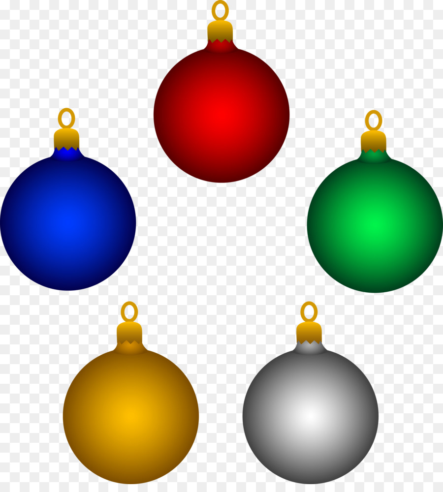 Décorations De Noël，Babioles PNG