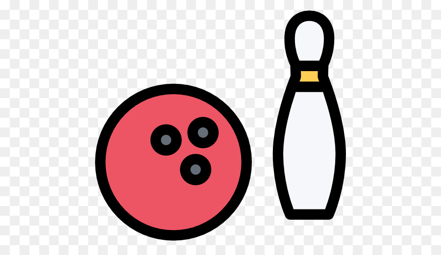 Boule De Bowling Et épingle，Boule Rouge PNG