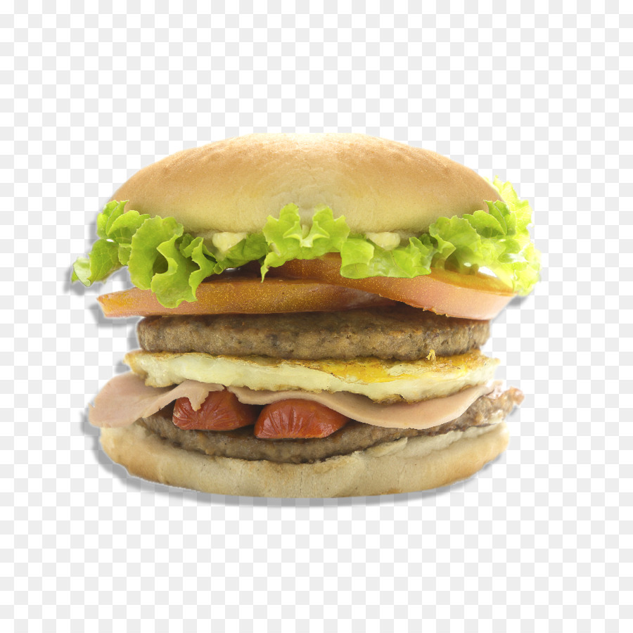 Sandwich Au Poulet，Hamburger PNG