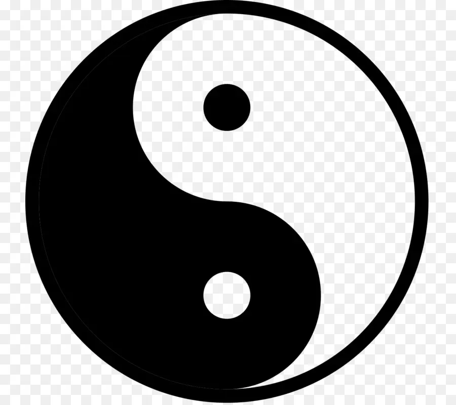 Le Yin Et Le Yang，Symbole PNG