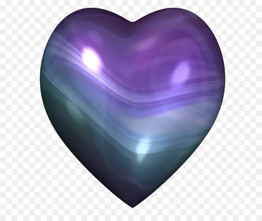 Coeur Violet，Amour PNG