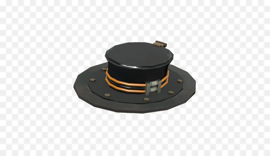 Chapeau Noir，Rond PNG