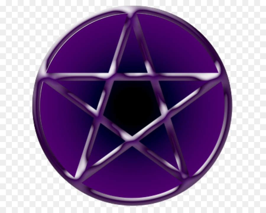 Pentagramme Violet，Étoile PNG