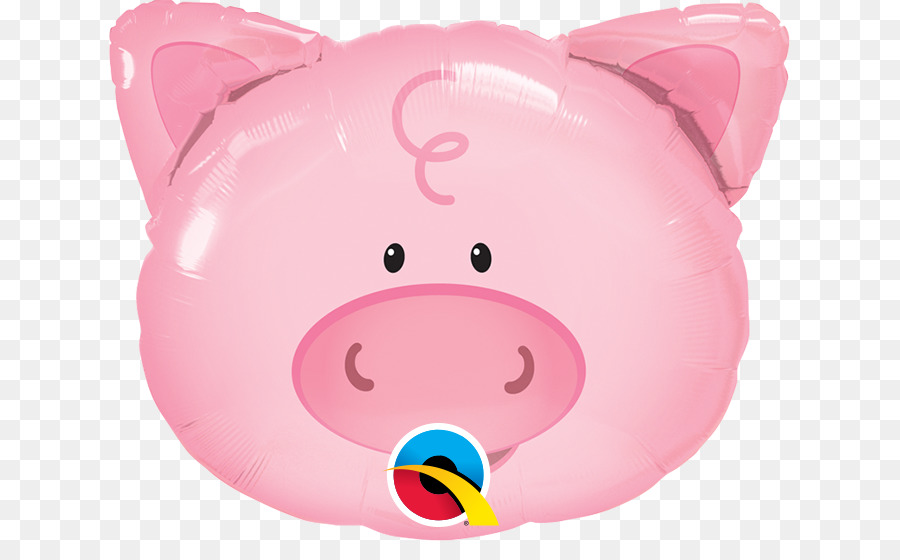 Ballon Cochon Rose，Cochon PNG