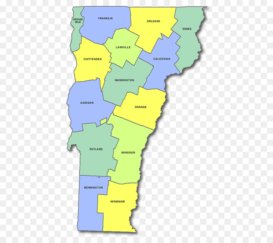 Vermont，Carte PNG