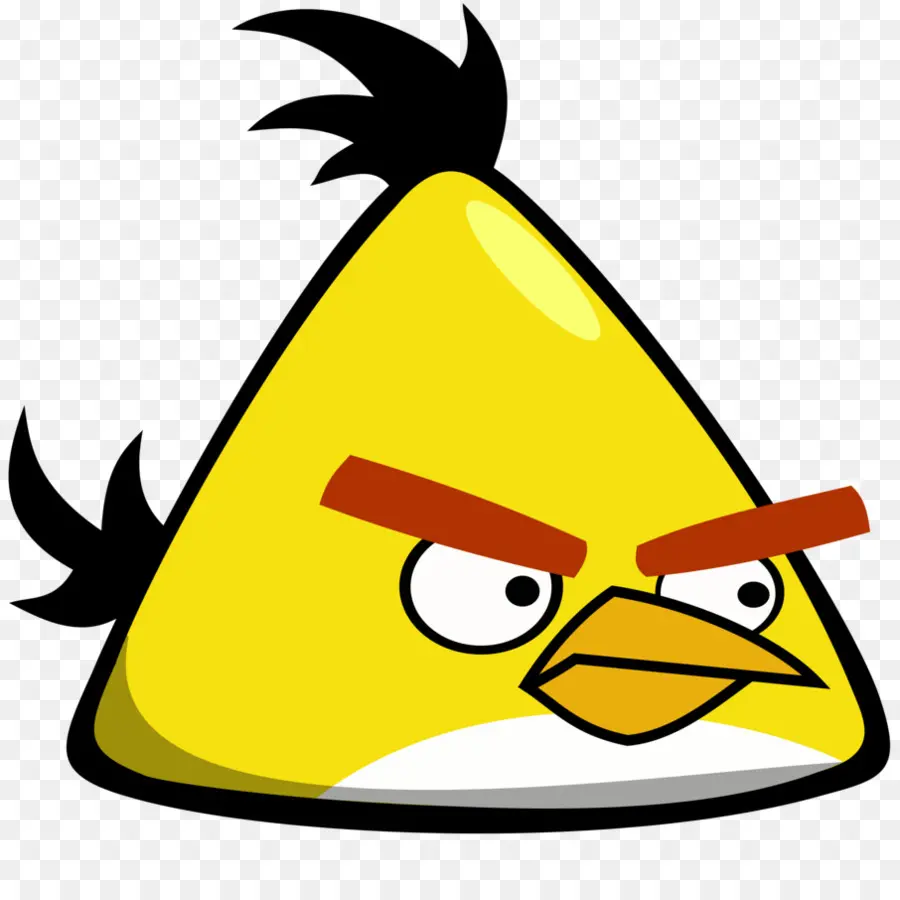 Oiseau Jaune，En Colère PNG