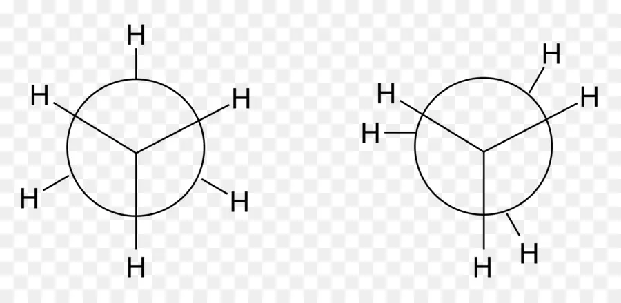 Conformation De La Chaise Cyclohexane，Chimie Organique PNG