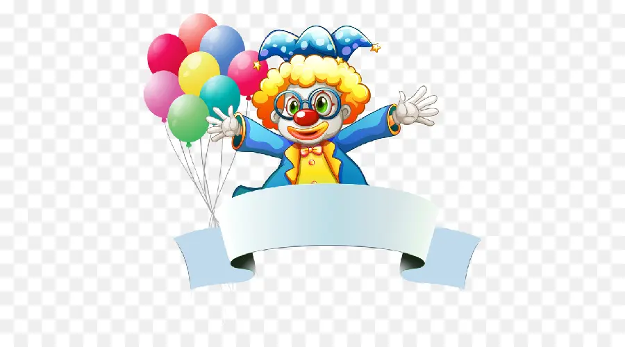 Clown，Des Ballons PNG