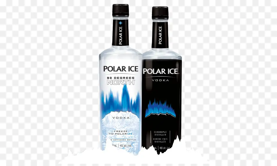 Vodka Polar Ice，Bouteille PNG