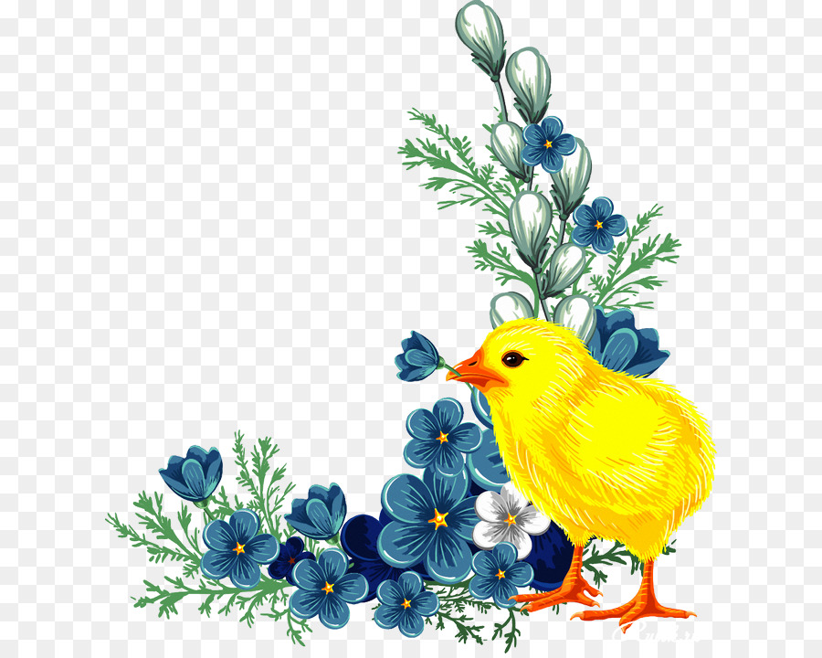 Poussin，Fleurs PNG