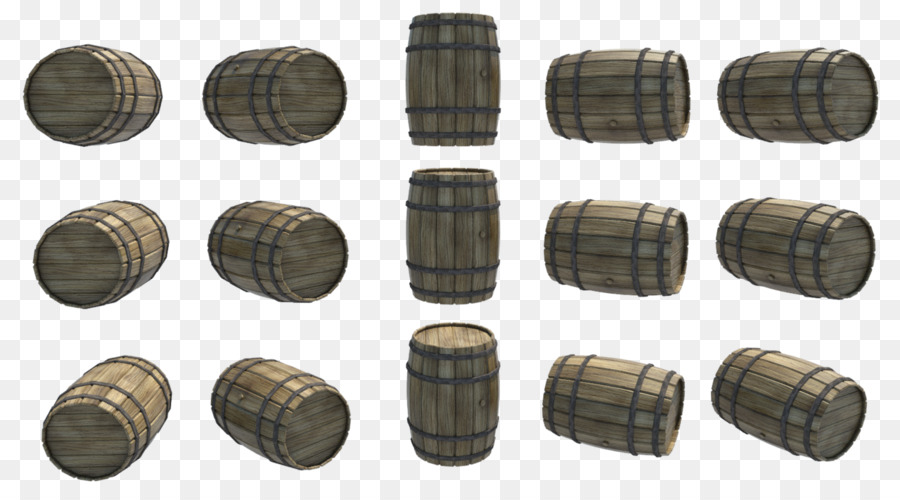 Barils，En Bois PNG