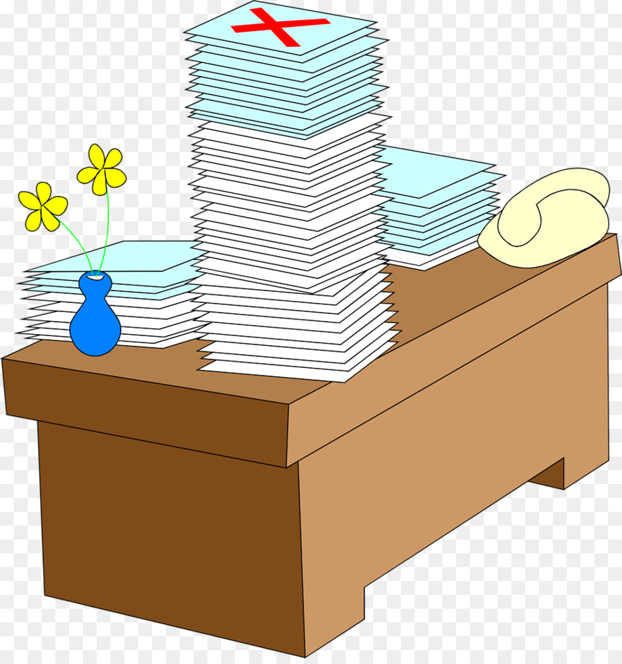 Papier，Bureau PNG