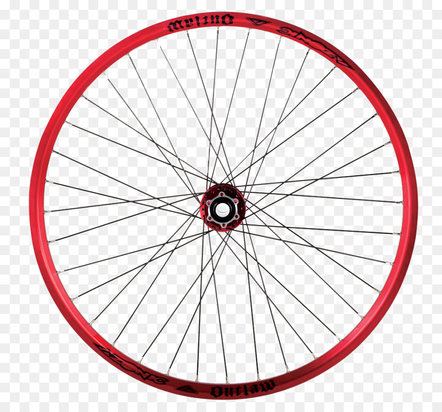 Roue De Vélo Rouge，Rayons PNG