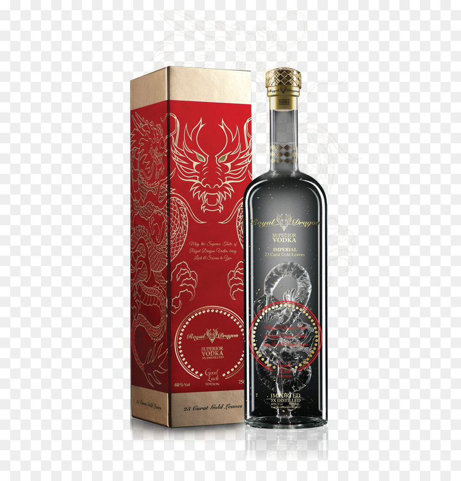 Bouteille De Vodka，Alcool PNG