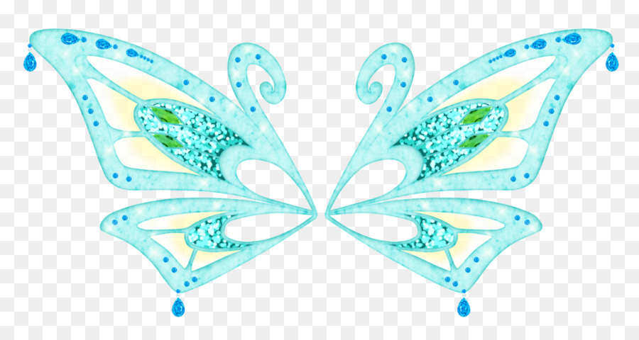 Ailes De Papillon Bleu，Papillon PNG