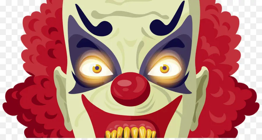 Clown Effrayant，Affronter PNG