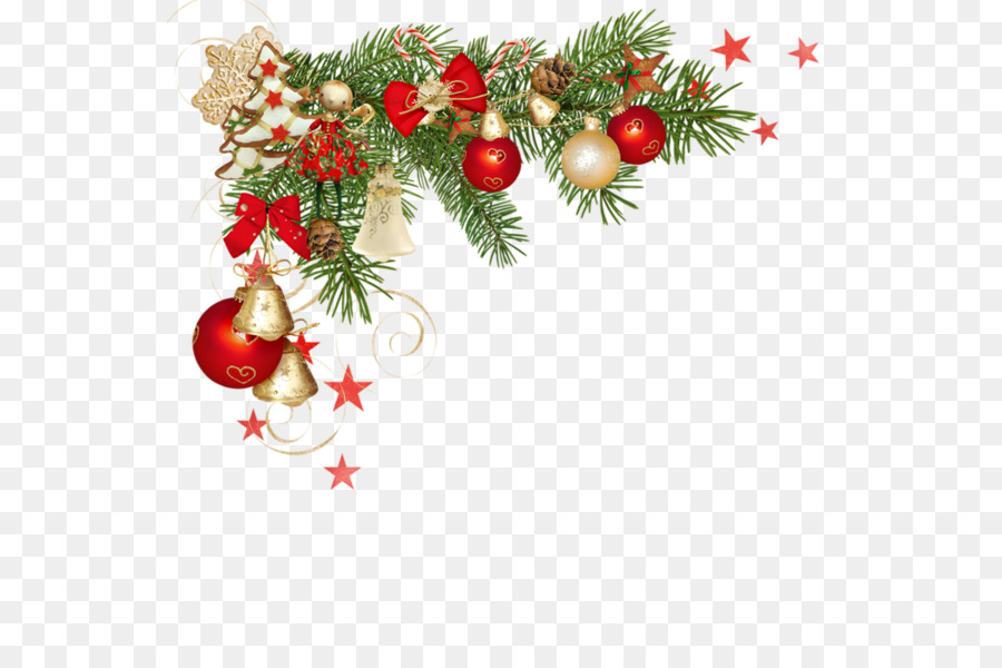 Cadre De Noël，Décorations PNG