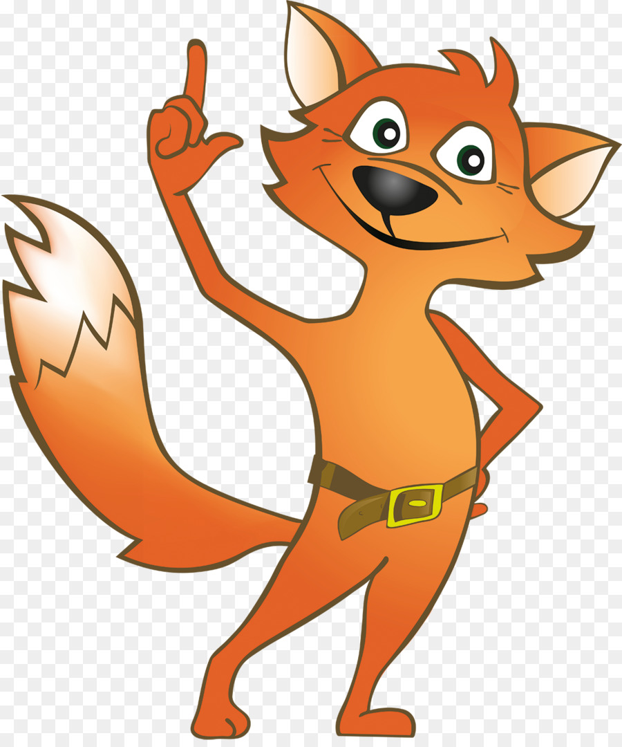 Renard De Dessin Animé，Animal PNG