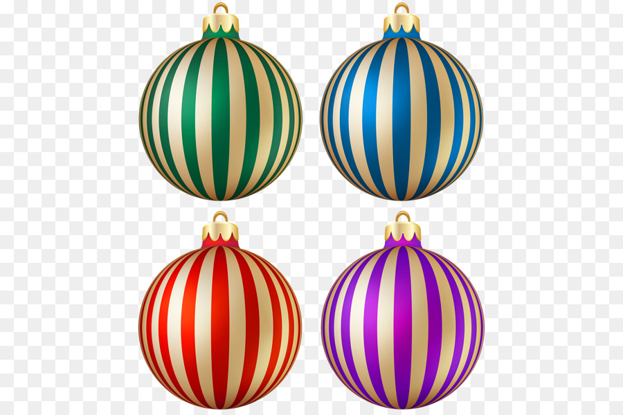 Ornements De Noël，Boules PNG