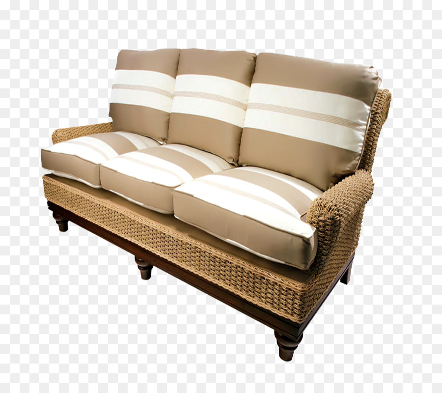 Canapé Beige，Coussins PNG