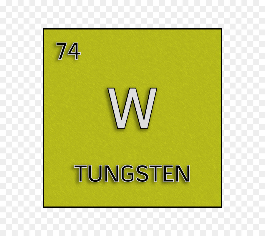 Tungstène，Chimique PNG