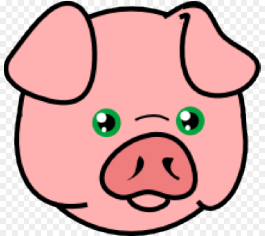 Visage De Cochon，Cochon PNG